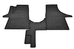 Автомобільні килимки Volkswagen T5 2003- / T6 2015- (1+1) або (1+2) Комплект гумових килимків Т5 Т6
