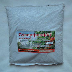 Фосфорне добриво Суперфосфат (подвійний), 1 кг