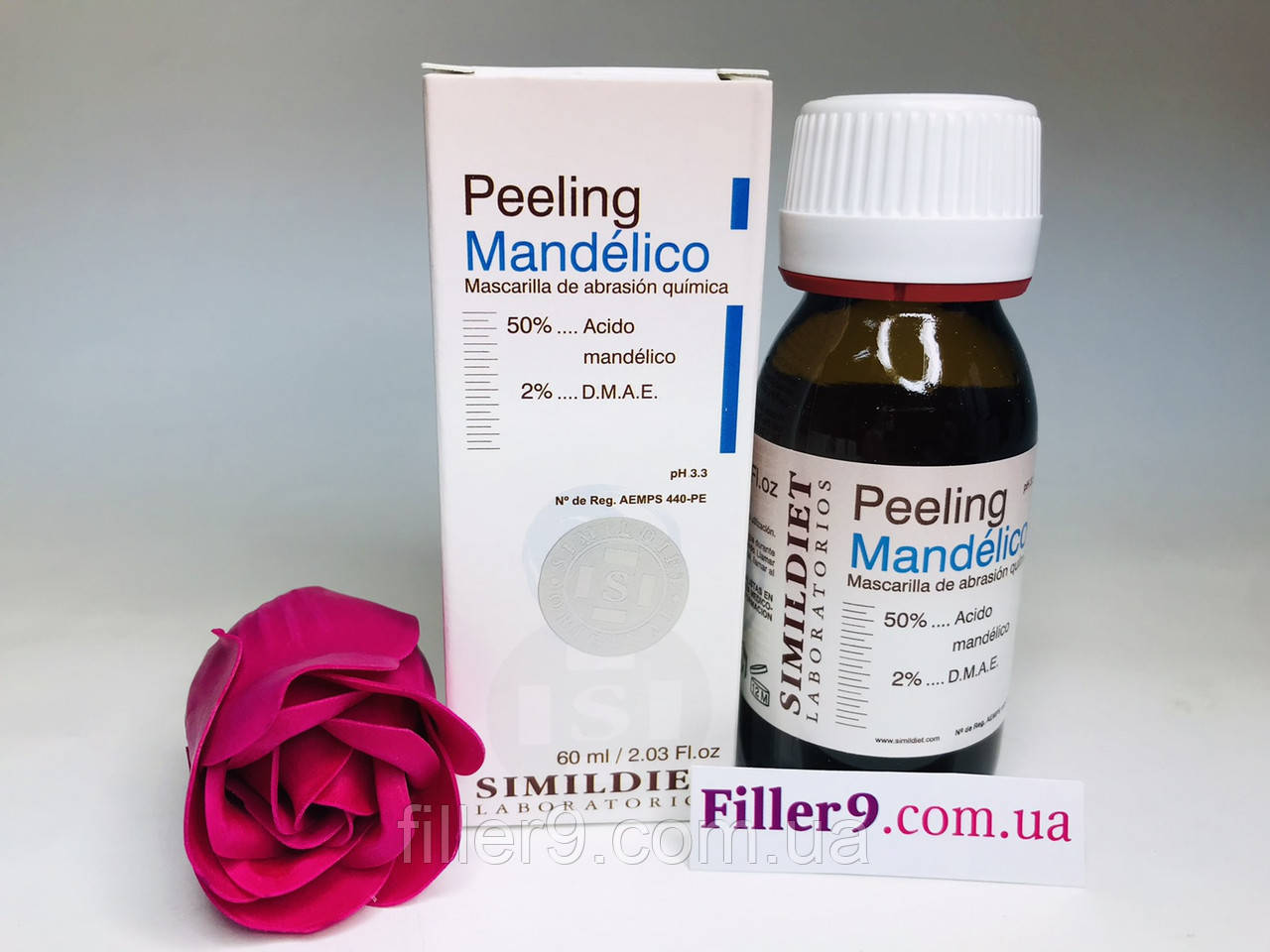 Simildiet Mandelico Peeling (Манделіко Пілінг) Мигдальний пілінг із ліфтинговим ефектом, 60 мл