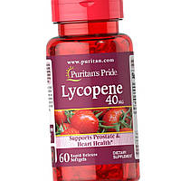 Ликопин Puritan's Pride Lycopene 40 мг 60 капсул