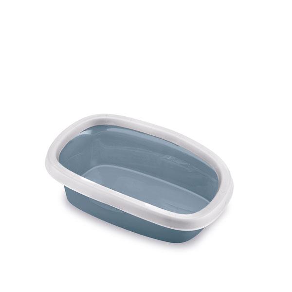 Туалет для котів Stefanplast Sprint 10 43*31*14 см (синьо-сталевий)