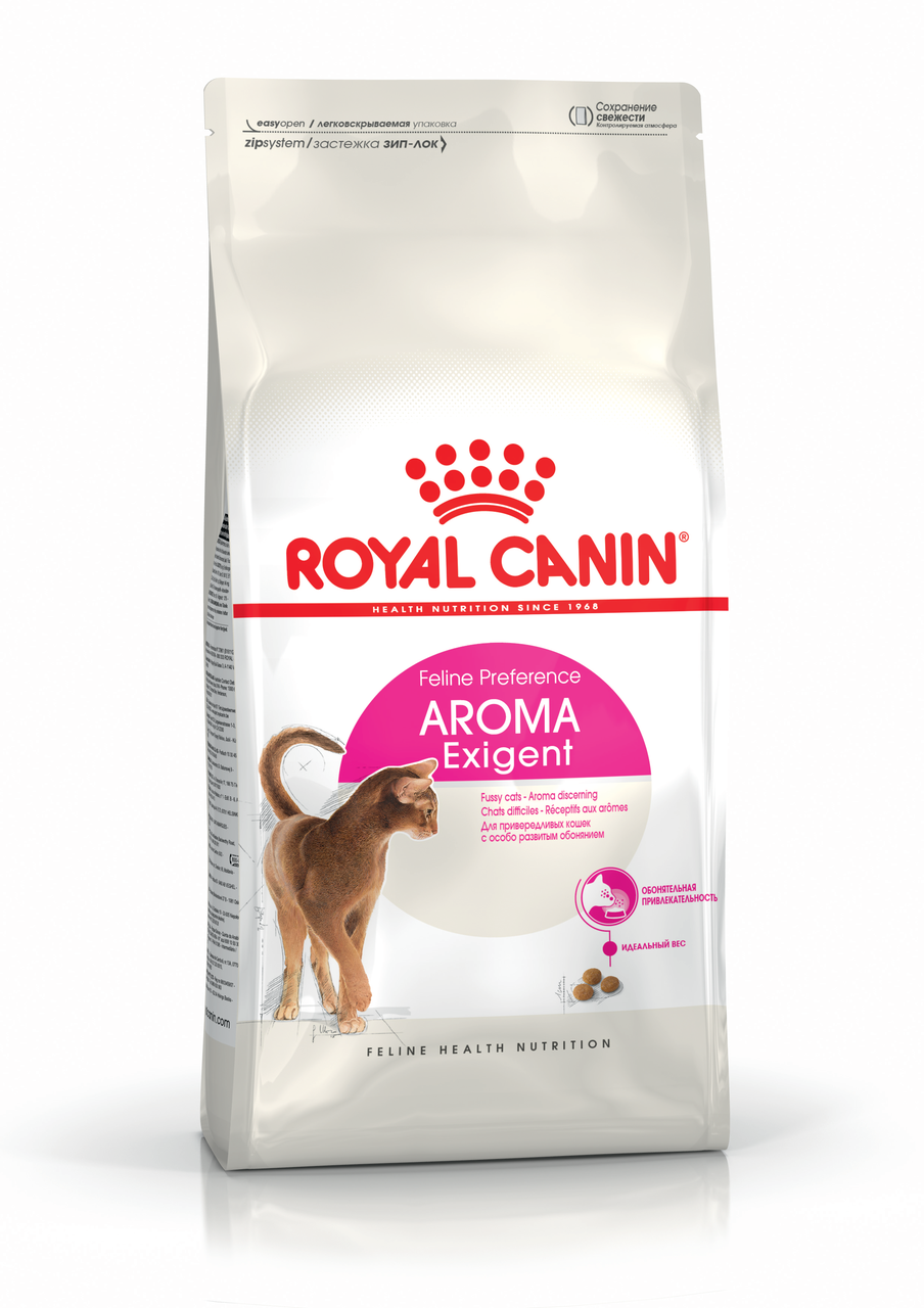 Сухой корм для кошек ROYAL CANIN EXIGENT AROMATIC для привередливых к аромату 10 кг - фото 1 - id-p1517224514