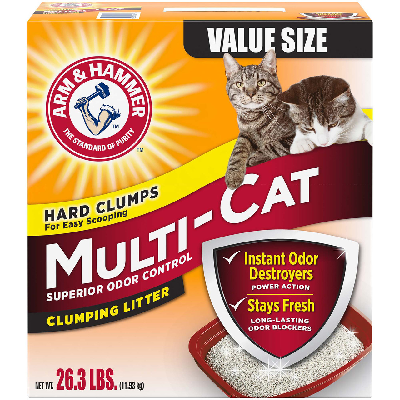 Наповнювач Мультікет ARM & HAMMER 12 кг