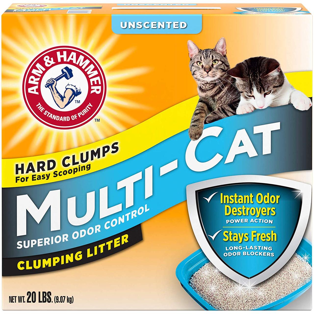 Наповнювач Мультікет ARM & HAMMER Без аромату 9,07 кг