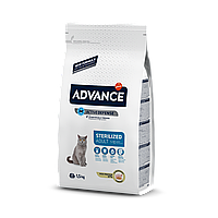 Сухой корм для котов Advance Cat Sterilized для стерилизованных индейка 1.5 кг