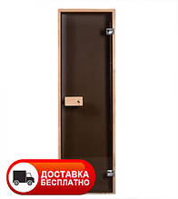 Двері для сауни Wood 60х190 дві петлі (вільха)