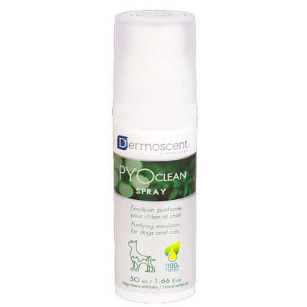 Спрей для догляду за шкірою котів та собак Dermoscent (Дермосент) PYOclean SPRAY 50 мл, фото 1