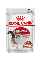 Влажный корм для кошек ROYAL CANIN INSTINCTIVE GRAVY кусочки в соусе 85 г