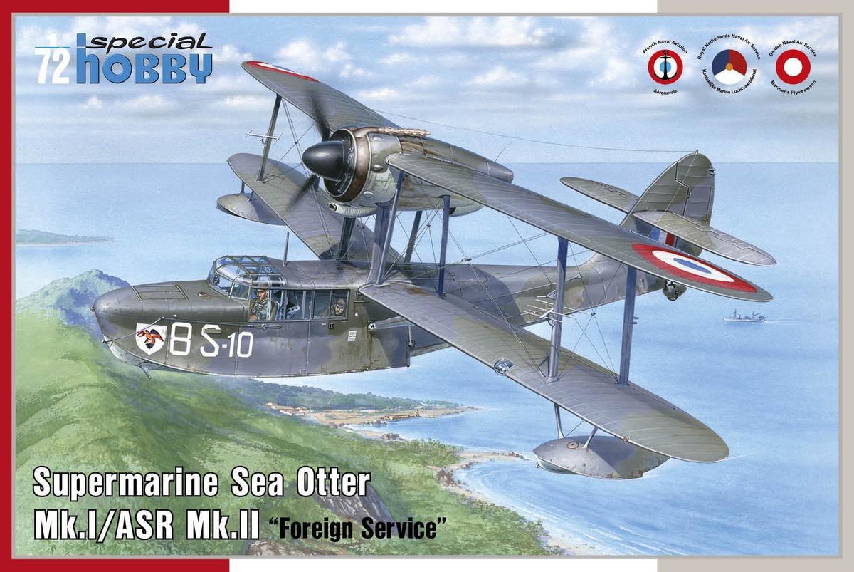 Supermarine Sea Otter Mk.I/ASR Mk.II 'Foreign Service'. SPECIAL HOBBY SH72431
