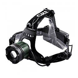 Налобний ліхтарик Bailong BL-2188B-T6, від USB / Ліхтар із кріпленням на голову