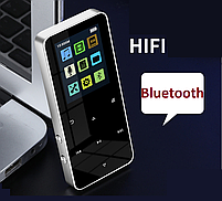 Плеєр MP3 Rijaho S08 Bluetooth 16gb HI FI з зовнішнім динаміком Сріблястий, фото 5