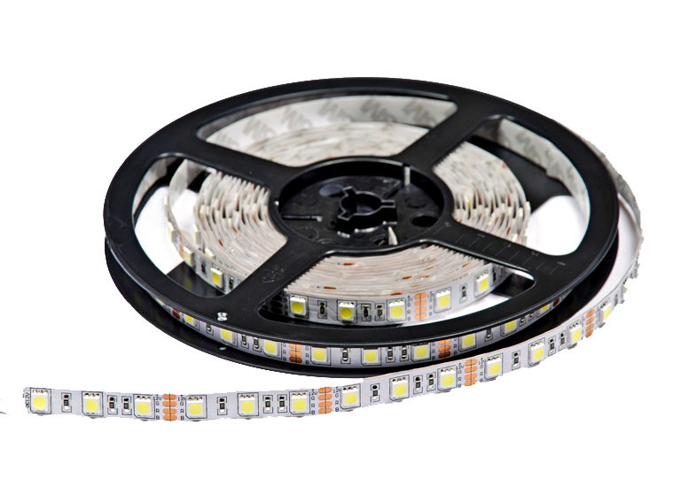 Світлодіодна LED-стрічка ES-FS5050RGB60 14.4W/M 60 LEDs/M (RGB) IP20 — 5 м, фото 1
