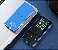 Плеєр MP3 Rijaho S08 Bluetooth 4gb HI FI з зовнішнім динаміком Синій, фото 3