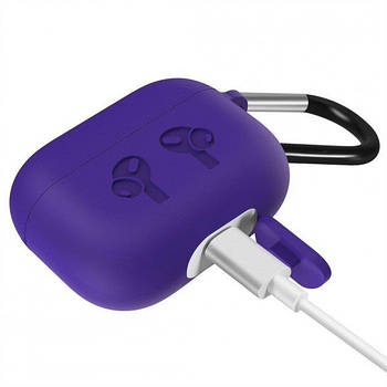 Чехол Silicone Case Carabine AirPods 3 (09) Grape