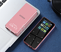 Плеєр MP3 Rijaho S08 Bluetooth 16gb HI FI з зовнішнім динаміком Рожевий, фото 3