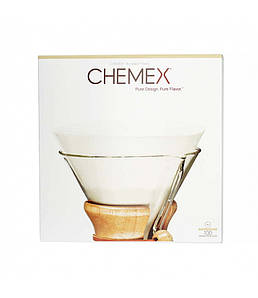 Фільтри для Кемекса Chemex 6/8/10 cup (Білі 100 шт.) FP-1