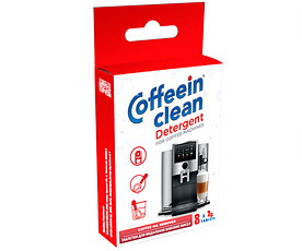 Таблетки 2 g для видалення кавових масел Coffeein clean DETERGENT 8 шт