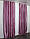 Атласные шторы (2шт. 1х2,7м.), цвет лиловый. Код 800ш 31-203, фото 5