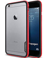 Чехол-бампер Spigen SGP Neo Hybrid EX Series Bumper for iPhone 6/6S, Dante, Red (SGP11025)