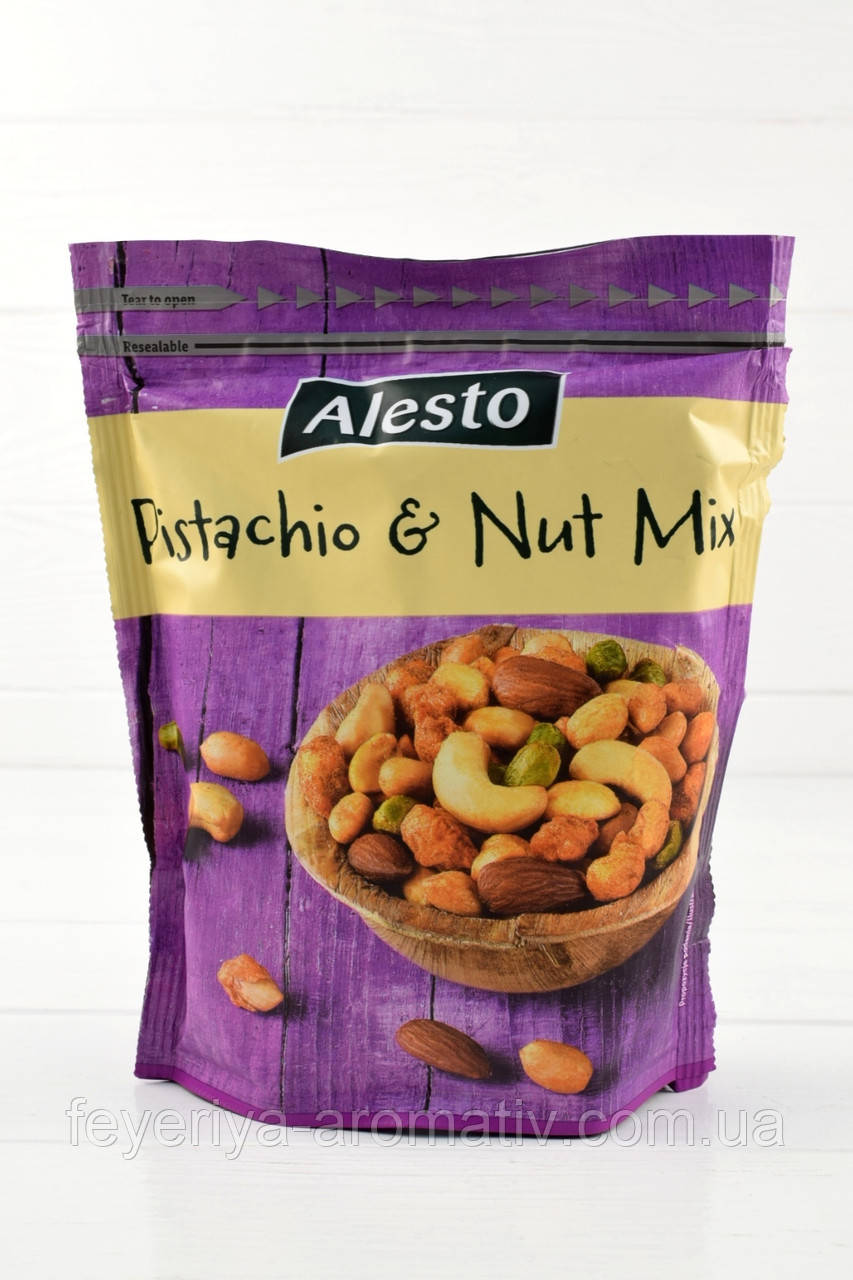 Горіхова суміш в пряному клярі Alesto Pistachio Nut Mix 200г (Німеччина)