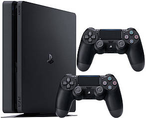 Ігрова приставка Sony PlayStation 4 Slim 1TB (Б/В)+Додатковий геймпад+Набір*