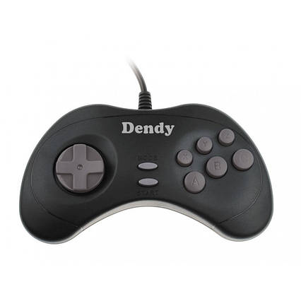 Джойстик для Dendy 8 біт 9 pin довгий шнур 1.5 м посилена конструкція, фото 1