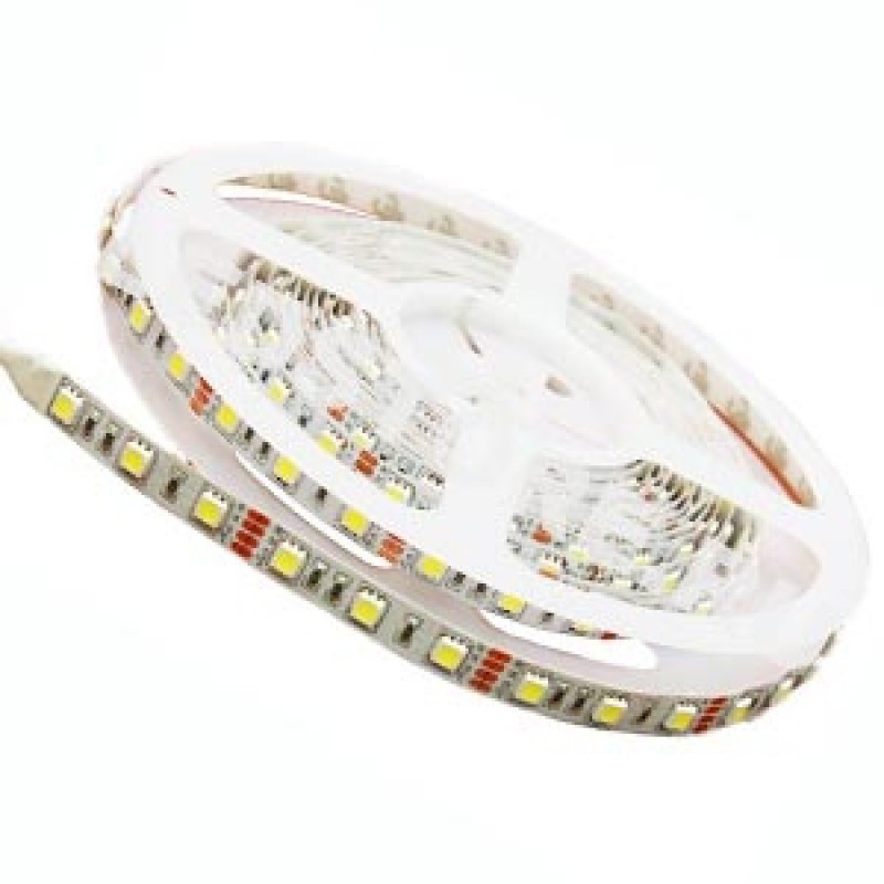 Світлодіодна LED-стрічка ES-FS5050W60 14.4W/M 60 LEDs/M (5500-6000K) IP20 — 5 м
