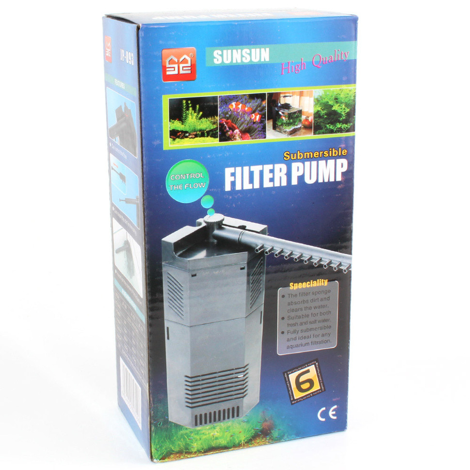 Внутрішній фільтр SunSun JP-093, фото 1