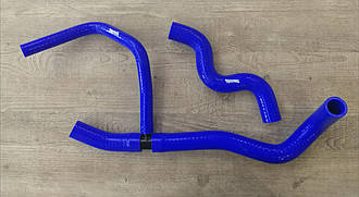 Силіконові патрубки радіатора Lada Largus, Renault Logan, Sandero, Duster з кондіц. дв. 1,4/1,6 8 клап