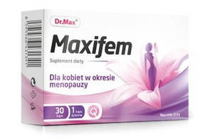 Dr.Max Maxifem ізофлавони сої, екстракт хмелю, ресвератрол, вітаміни, 30 капсул на 30 днів