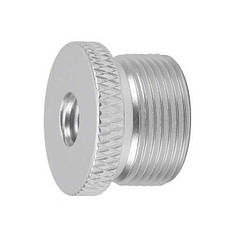 Перехідник адаптер з 5/8 Male на 1/4 Female Alitek RST-28 Сріблястий