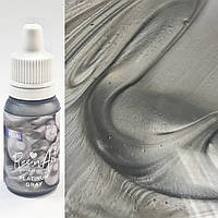 "Platinum gray" барвник ResinArt перламутровий Pearl, для епоксидної смоли, 10 мл