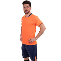 Форма футбольная cпортивная мужская SP-Sport CO-1905 оранжевый-темно-синий