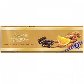 Шоколад Lindt Swiss Premium Dunkel Orange 300g