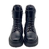 Ботинки чорного кольору жіночого кольору, фото 3