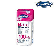Вата медична гігієнічна нестерильна 100г зиг-заг (шт)