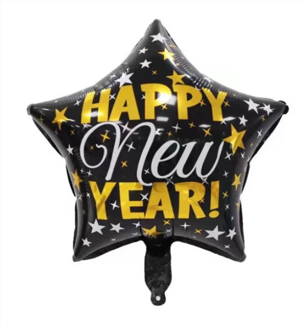 Фольгована куля "Happy New Year" (Китай)