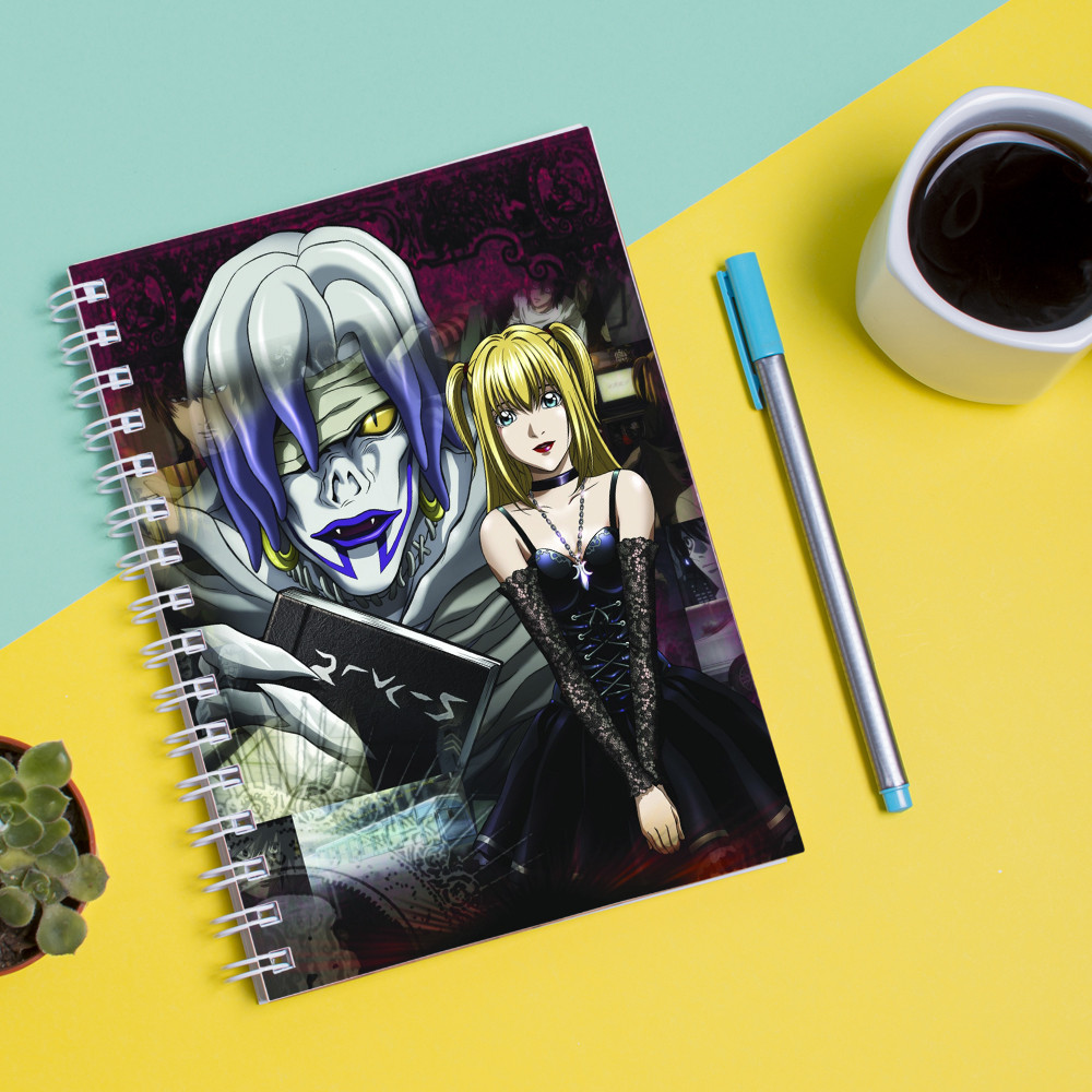 Скетчбук (Sketchbook) блокнот для малювання з принтом "Death Note - Зошит смерті"