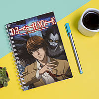 Скетчбук (Sketchbook) блокнот для рисования с принтом "Death Note - Тетрадь смерти 1"