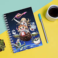 Скетчбук Sketchbook (блокнот) для рисования с принтом Umaru chan Двуличная сестренка Умару-чан