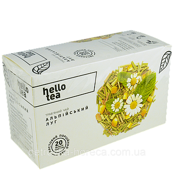 Чай пакетований Hello tea Alpine meadow Альпійський луг 20 шт.