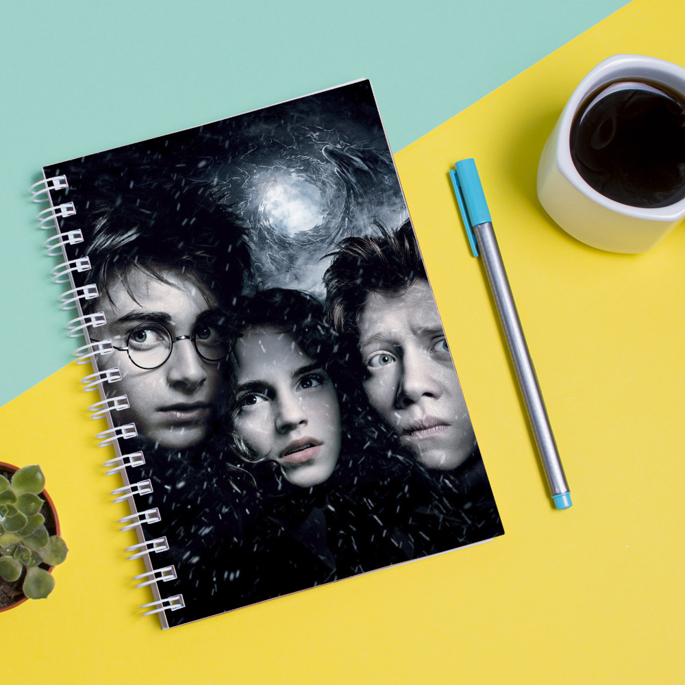 Скетчбук Sketchbook (блокнот) для малювання з принтом Гаррі Поттер та в'язень Азкабана - Harry Potter