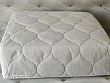 Наматрацник бавовняний стьобаний непромокальний ТМ Karina Туреччина 160*200, фото 3