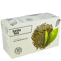 Чай черный пакетированный листовой Darjeeling HELLO TEA 20шт