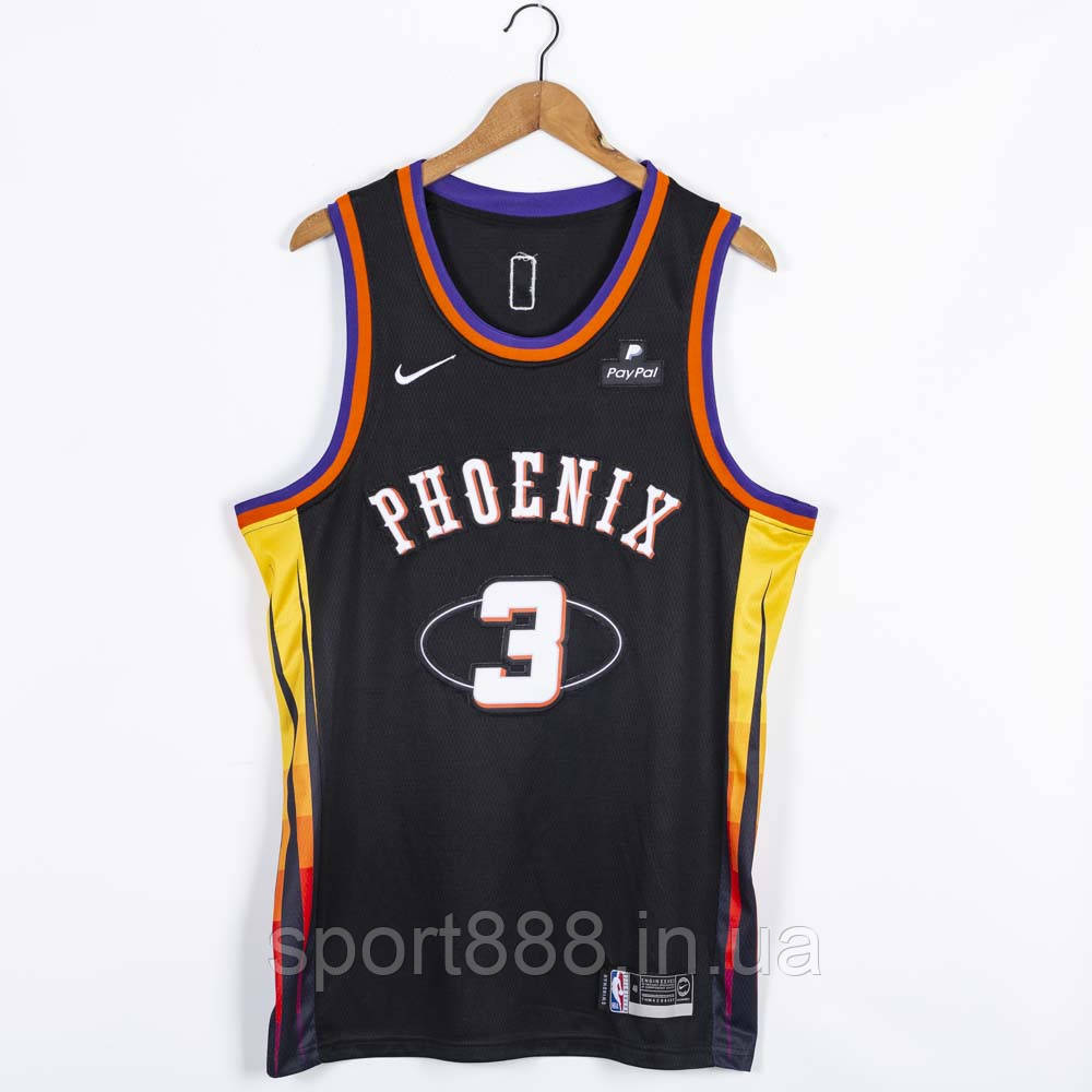 Баскетбольна чорна майка Пол Кріс Фінікс Санз Nike Paul №3 Phoenix Suns