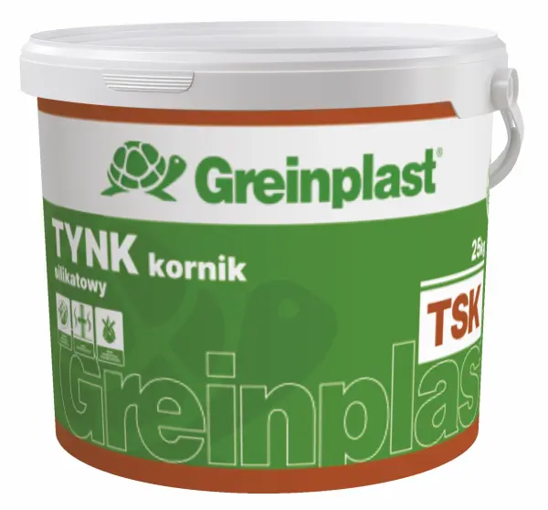 Штукатурка силікатна короїд Greinplast TSK база25 кг.