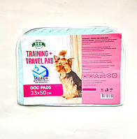 Пеленка для собак многоразовая коврик подстилка 33\50 см Training + Nravel Pad Wow Pets