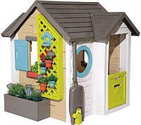 Детский игровой садовый домик с аксессуарами Garden House Smoby 810405