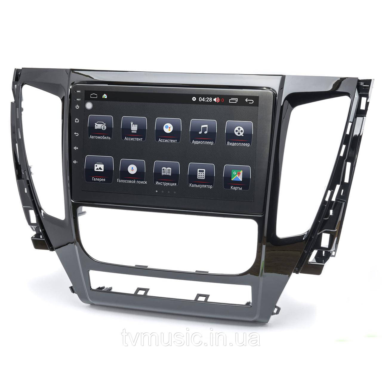 Штатна магнітола PRIME-X 22-988/9M Mitsubishi Pajero Sport 2015+