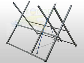 Стенд металевий для розпилювання дров регульований